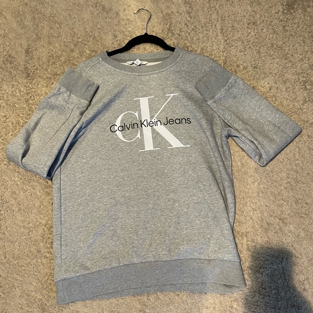 Calvin Klein Jeans Gray Sweatshirt